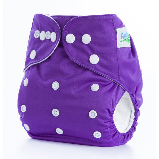 Pants Pañal Impermeable de Color Liso para Bebé - Image 67