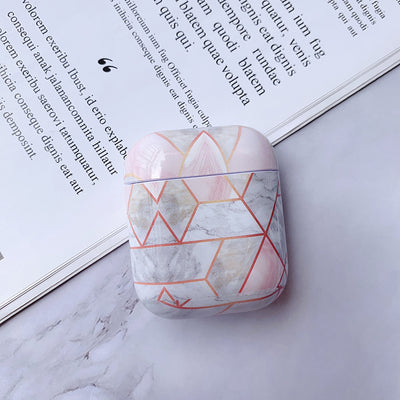Funda de Mármol Blanco Compatible con AirPods - Protección Premium - Image 8