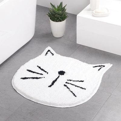 Tapete Absorbente Gato Nórdico para Baño y Entrada - Diseño Infantil - Image 5