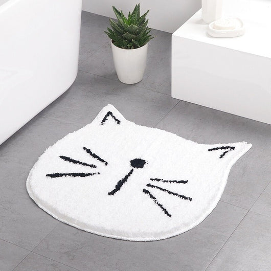 Tapete Absorbente Gato Nórdico para Baño y Entrada - Diseño Infantil - Image 5