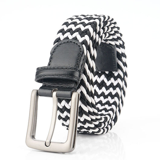 Cinturón Elástico Tejido Unisex Multicolor - Ajuste Universal - Image 3