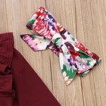 Conjunto de 3 Piezas: Jumpsuit Estampado con Diadema - Image 6