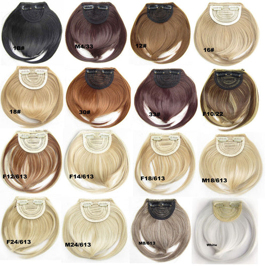 Flequillo Postizo Sintético - Accesorios para Cabello - Image 12