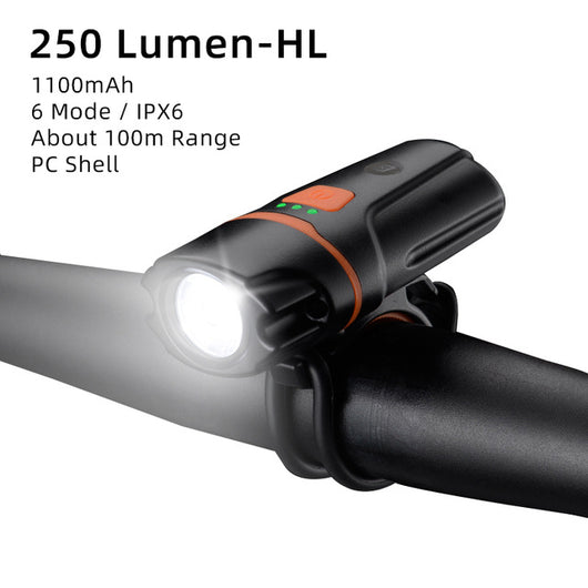 Faro LED Recargable USB para Bicicleta - Luz Frontal Potente para Ciclismo Nocturno - Image 10