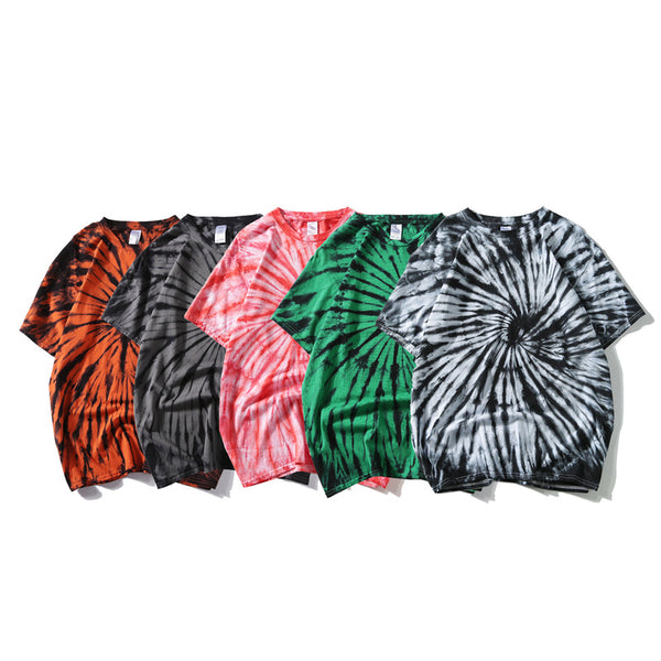 Camiseta Tie-Dye Manga Corta Unisex