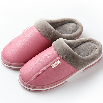 Pantuflas de Algodón Impermeables con Suela PU - Image 8