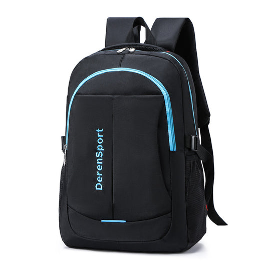 Mochila de Senderismo para Mujer Negro Nylon Resistente - Image 2