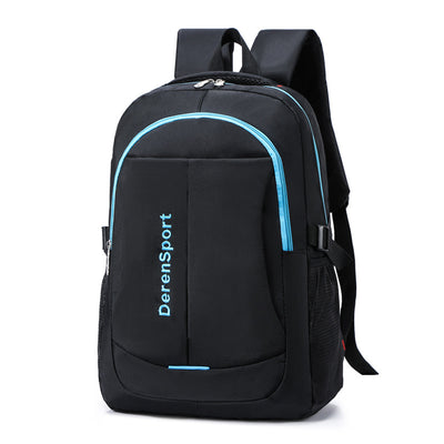 Mochila de Senderismo para Mujer Negro Nylon Resistente - Image 2