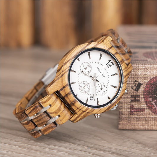 Reloj Electrónico de Madera - Image 13