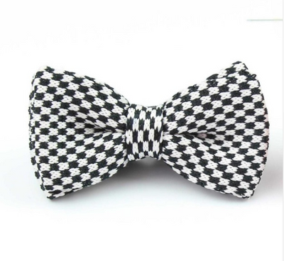 Corbata Mariposa Tejida Ajustable Doble Capa - Diseño Moderno Unisex - Image 28