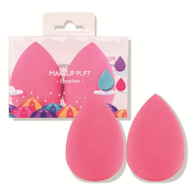Esponja de Maquillaje en Forma de Pera con Gotitas de Agua - Image 5
