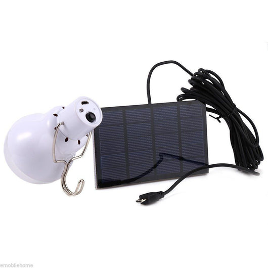 Lámpara Solar Portátil con Carga LED Recargable - Image 3