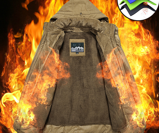 Chaqueta de Invierno para Hombre en Lana Gruesa - Reversible con Capucha Desmontable - Image 5