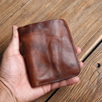 Billetera Vertical Retro para Hombre - Diseño Minimalista Ejecutivo - Image 5