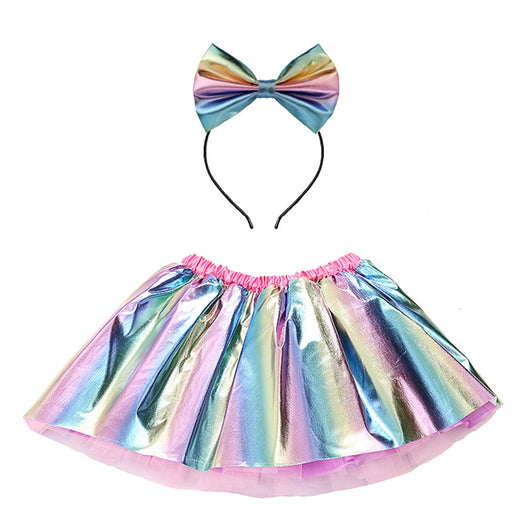 Falda Corta de Danza con Forro Integrado para Niñas - Image 15