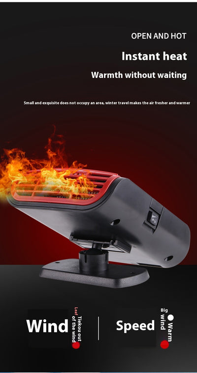 Calefactor Portátil para Auto con Desempañador y Ventilador - Image 14