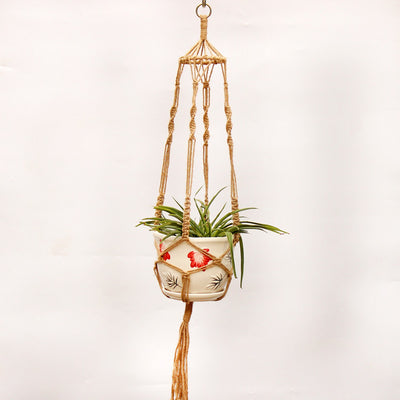 Colgador de Macramé Vintage para Plantas