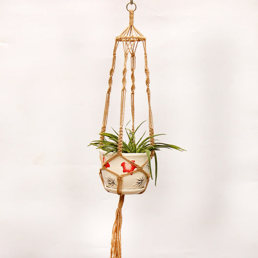 Colgador de Macramé Vintage para Plantas