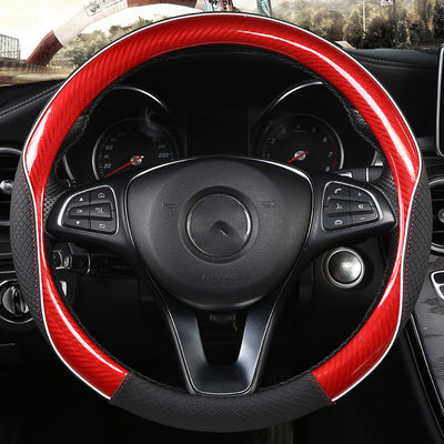 Funda de Volante con Textura Fibra de Carbono - Agarre Ergonómico - Image 9