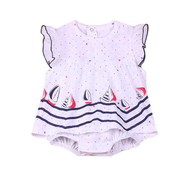 Vestido Princesa para Bebé Niña Verano - Diseño Elegante 0-1 Años