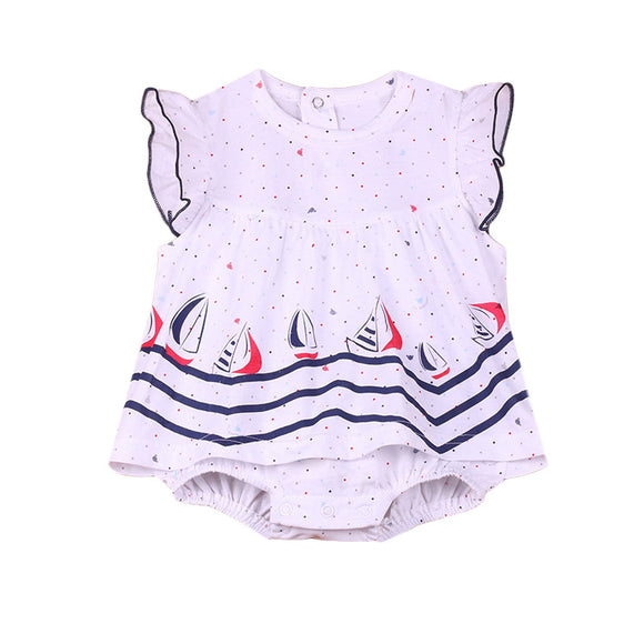 Vestido Princesa para Bebé Niña Verano - Diseño Elegante 0-1 Años