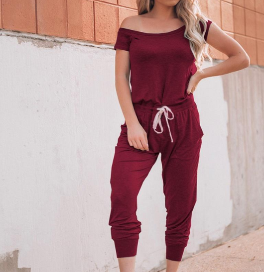 Mono Corto Mujer Hombro Descubierto con Bolsillos - Diseño Moderno para Primavera y Verano - Image 6