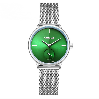 Reloj de Pulsera Mujer Minimalista - Malla Acero Inoxidable, Ultradelgado y Resistente al Agua - Image 6