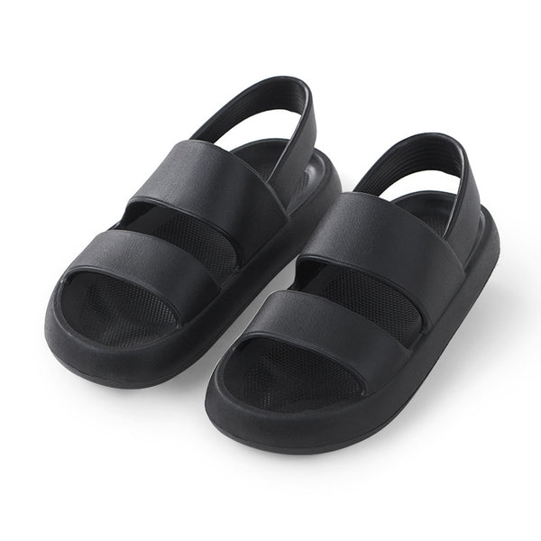 Pantuflas Elevadas de Suela Gruesa para el Hogar