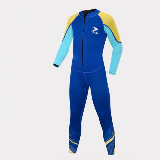 Traje de Baño Térmico Infantil de Manga Larga con Protección Solar