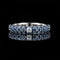 Natural Sapphire Ring Original Design Light Luxury Jewelry Natural Gemstone Ring Azul No 7