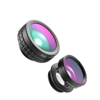Kit de Lentes 3 en 1 Aukey PL-A1: Gran Angular, Ojo de Pez y Macro