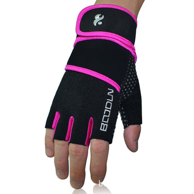 Guantes de Levantamiento con Soporte de Muñeca Antideslizante - Image 4