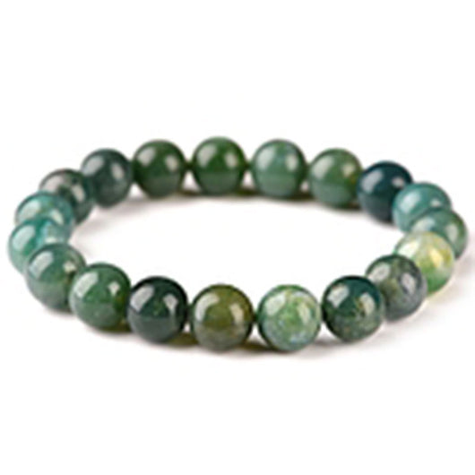 Pulsera de ágata y calcedonia natural para mujer - Image 4