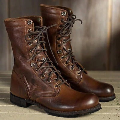 Botas Martin para Motociclista - Estilo Robusto y Protección - Image 13