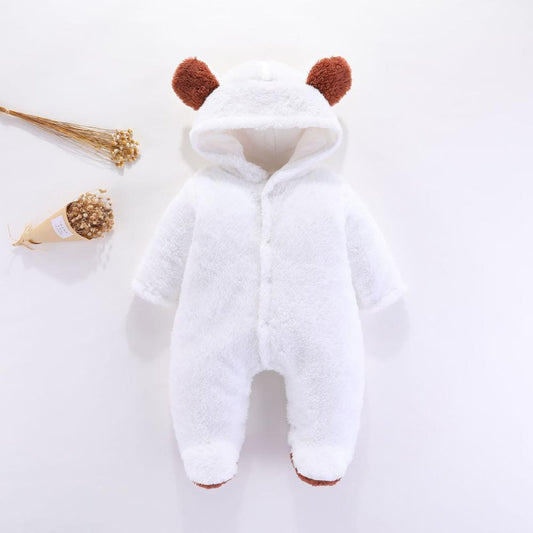 Pijama Jumpsuit de Algodón Velvet para Bebé - Ropa de Gateo Suave