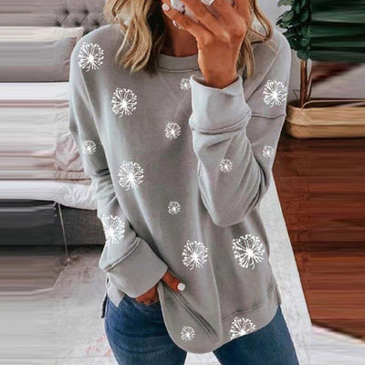 Sudadera Navideña Estampado Explosivo Cuello Redondo Manga Larga - Image 10