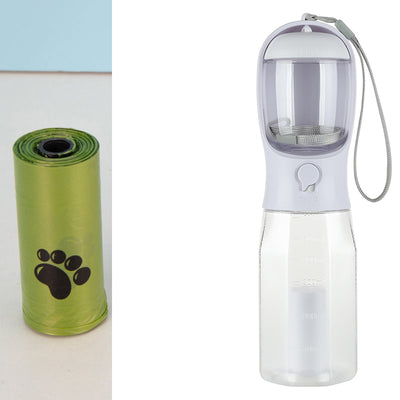 Black circular porous filter pad for a pet water bottle, shown against a clean white background. - Image 11
