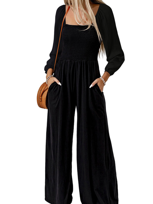 Jumpsuit Casual de Cintura Alta Multiuso para Mujer - Image 3