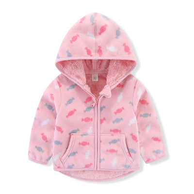 Chamarra Polar Gruesa para Niños y Niñas - Perfecta para Primavera y Otoño - Image 38