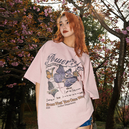 Camiseta Mariposa de Manga Corta para Verano - Image 9