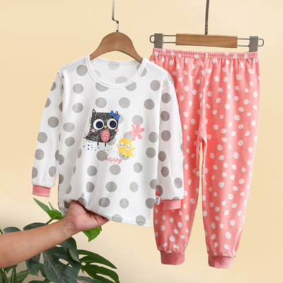 Pijama Infantil Estampado CUHK - Conjunto Cómodo para el Hogar - Image 18