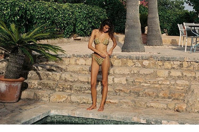 Bikini Deportivo Verde Pecho Pequeño - Estilo Vacaciones Termal - Image 14