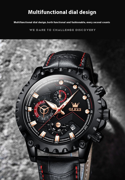 Reloj Multifuncional para Hombre con Esfera Grande Luminosa - Image 9