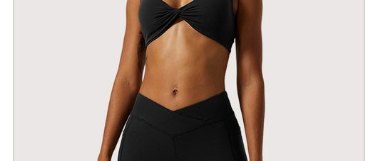 Sujetador Deportivo Mujer Espalda Cruzada Color Sólido - Image 21