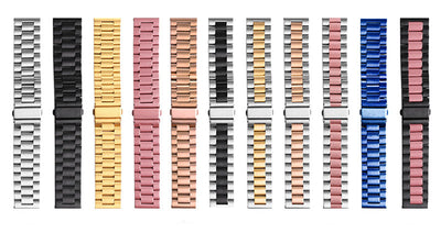 Reloj con Correa de Acero Inoxidable de Tres Eslabones - Image 13