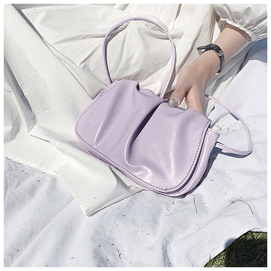 Bolsa Saddle Plisada Cloud - Image 19