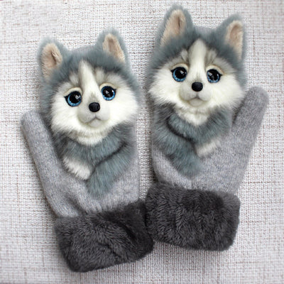 Manoplas Cálidas con Diseño de Animales para Otoño e Invierno - Image 6