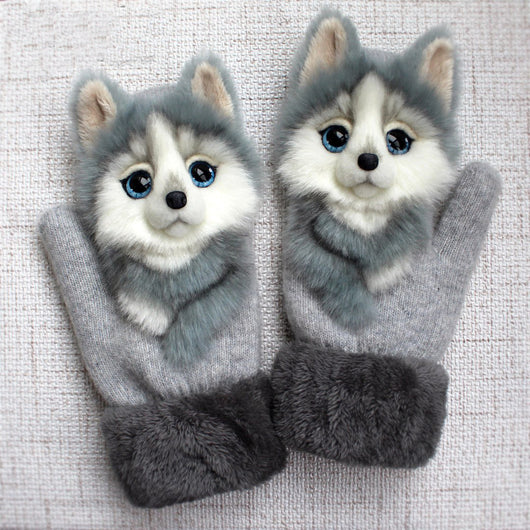 Manoplas Cálidas con Diseño de Animales para Otoño e Invierno - Image 6