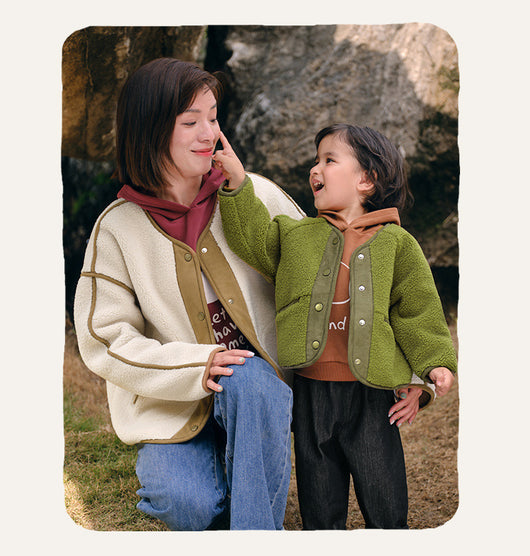 Cardigan Casual Unisex para Niños y Adultos - Ropa Coordinada en Familia - Image 14