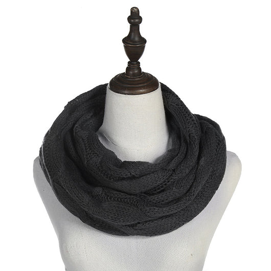 Bufanda Tejida Cálida Cien Torres para Otoño e Invierno - Image 24